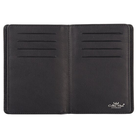 Golden Head Polo Ausweisetui RFID Leder 9 cm