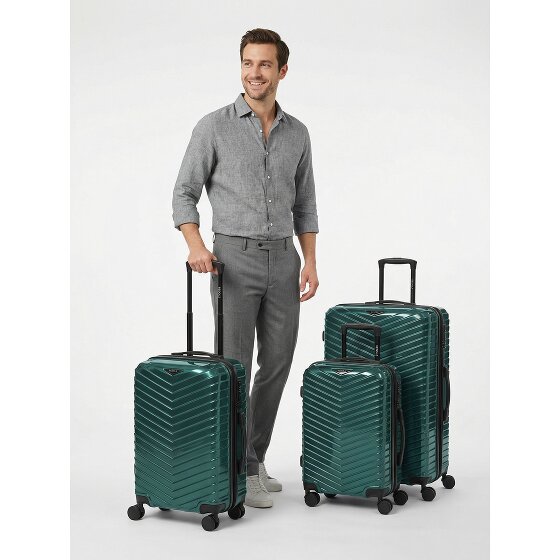 Redolz Essentials 18 4 Rollen Kofferset 3-teilig mit Dehnfalte