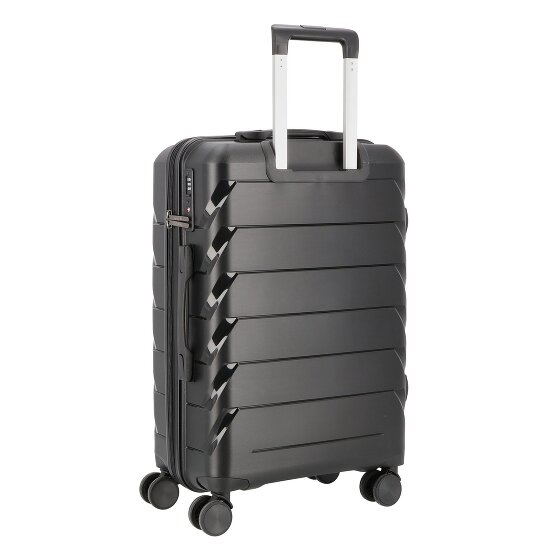 d&n Travel Line 4100 4 Rollen Trolley M 64 cm