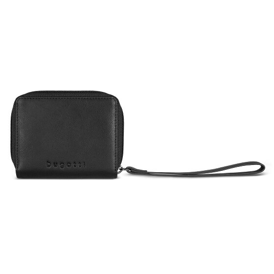 Bugatti Black Magic Geldbörse RFID Schutz Leder 11 cm