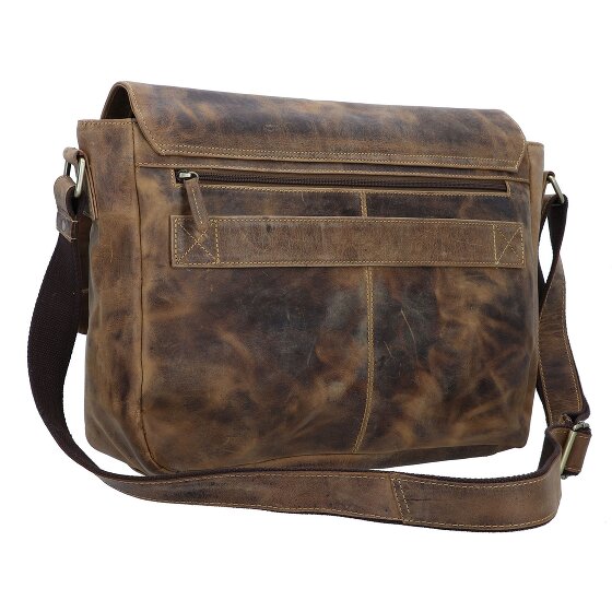 Greenburry Vintage Messenger Leder 40 cm Laptopfach