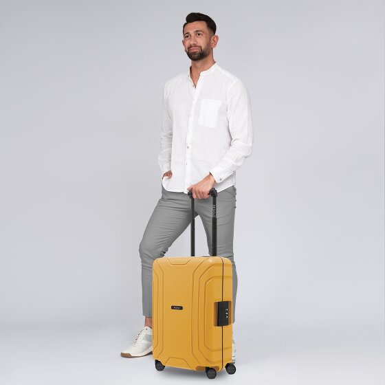 Redolz Essentials 15 4-Rollen Kabinentrolley 55 cm mit Dreipunkt-Verschluss