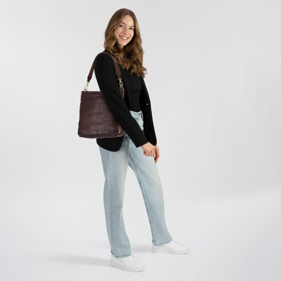 Campomaggi Lisa Schultertasche Leder 26 cm