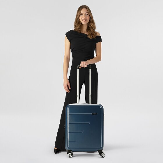 Gabol Future Plus 4 Rollen Kabinentrolley 55 cm mit Dehnfalte
