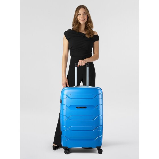 Polestream Strz by Asteroid 4 Rollen Trolley L 74 cm mit Dehnfalte