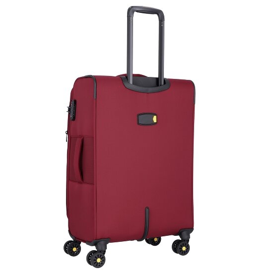 d&n Travel Line 9704 4 Rollen Kofferset 3-teilig mit Dehnfalte