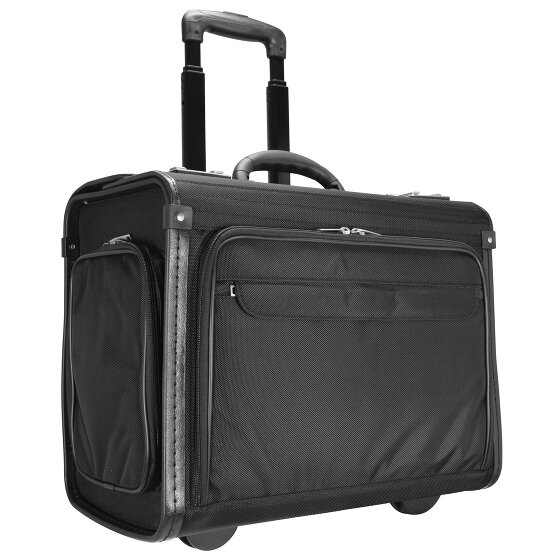 d&n Business & Travel 2 Rollen Businesstrolley 35 cm Laptopfach