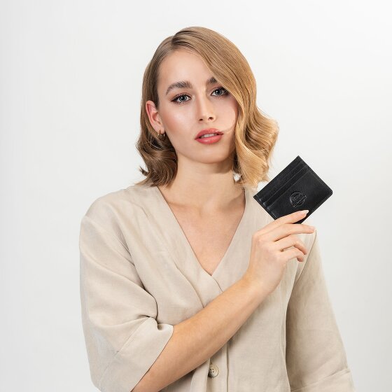 Farmhood Memphis Kreditkartenetui RFID Schutz Leder 10 cm