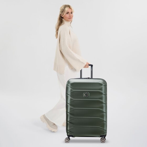 Delsey Paris Meteor 4 Rollen Trolley L 78 cm mit Dehnfalte