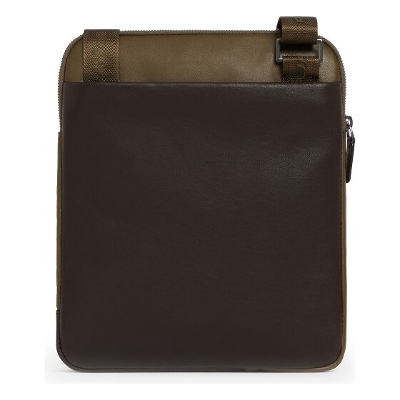 Piquadro Black Square Umhängetasche Leder 23 cm
