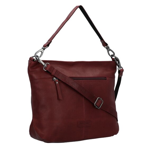 Jack Kinsky Schultertasche Leder 33 cm