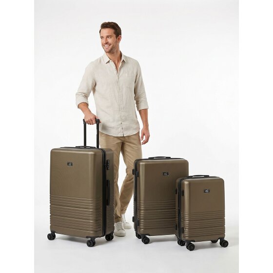 camel active Hanoi 4 Rollen Kofferset 3-teilig mit Dehnfalte