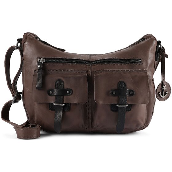 Harbour 2nd Urban Poets Emerson Umhängetasche Leder 36 cm