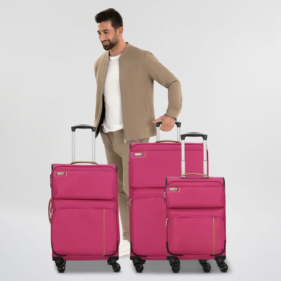 d&n Travel Line 6704 4-Rollen Kofferset 3tlg.