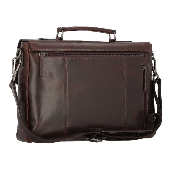 Leonhard Heyden Roma Aktentasche Leder 39 cm Laptopfach