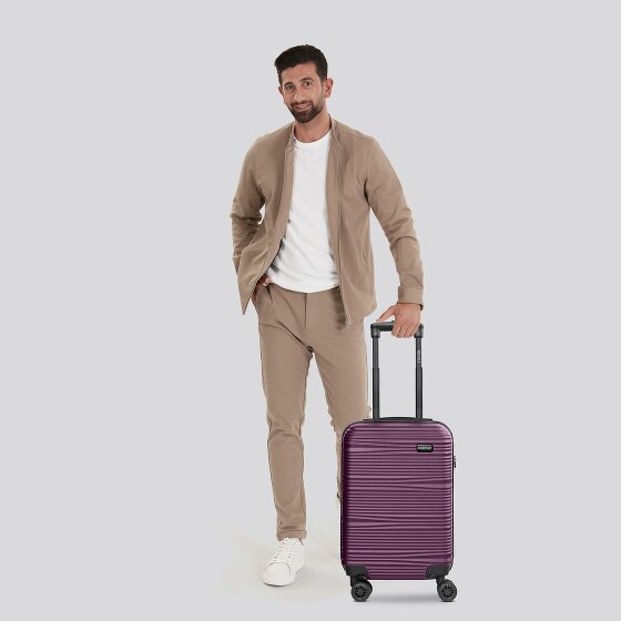 Redolz Essentials 16 CABIN 4-Rollen Kabinentrolley 55 cm slim