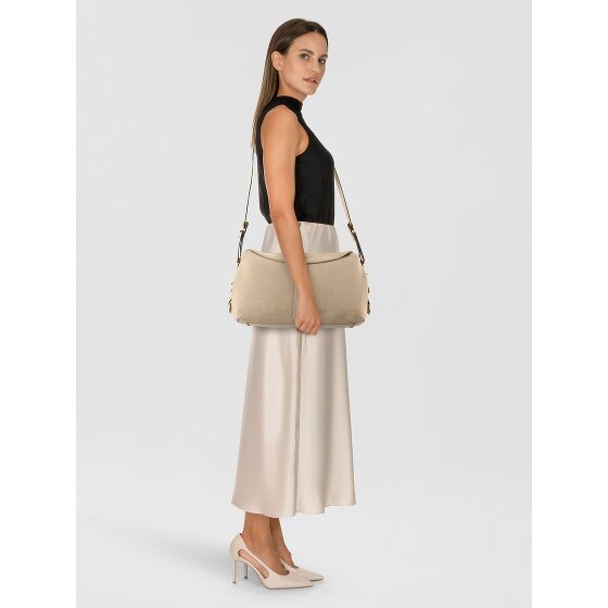 PINKO Saddle Horizontal Schultertasche Leder 34 cm