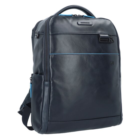 Piquadro Blue Square Revamp Business-Rucksack Leder 37 cm Laptopfach