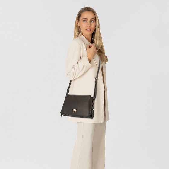 PINKO Triplet Umhängetasche Leder 26 cm