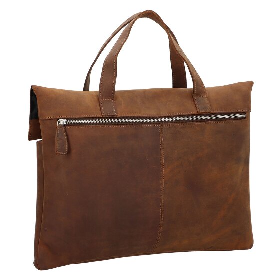 Plevier 500er Serie Aktentasche Leder 42 cm Laptopfach