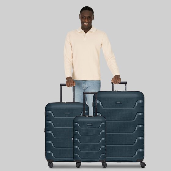 Smartbox Edition 01 4 Rollen Kofferset 3-teilig mit Dehnfalte