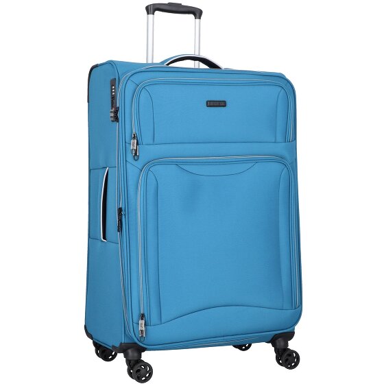 d&n Travel Line 9204 4 Rollen Trolley L 76 cm mit Dehnfalte