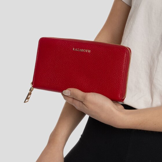 Lazarotti Bologna Leather Geldbörse Leder 19 cm