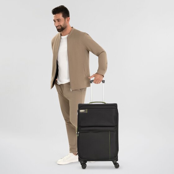 d&n Travel Line 6704 4-Rollen Trolley 65 cm