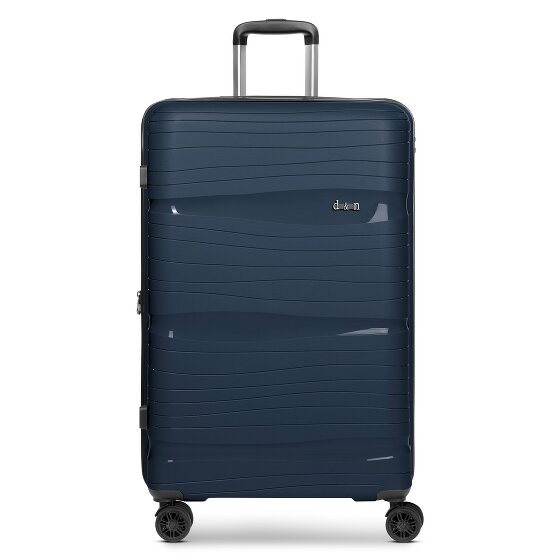 d&n Travel Line 4300-Plus 4 Rollen Trolley L 76 cm mit Dehnfalte