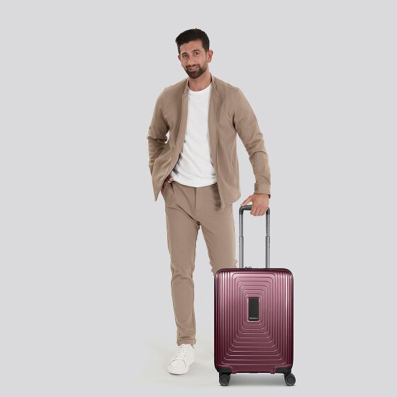 Redolz Essentials 14 4 Rollen Kabinentrolley 55 cm mit Dehnfalte