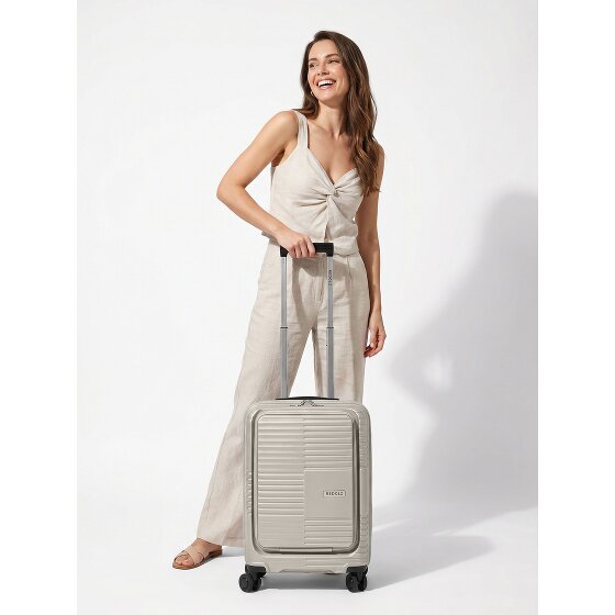 Redolz Essentials 17 2.0 4 Rollen Kabinentrolley 55 cm Laptopfach mit Dehnfalte
