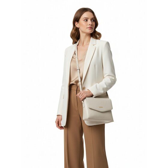 Lazarotti Bologna Leather Umhängetasche Leder 22 cm