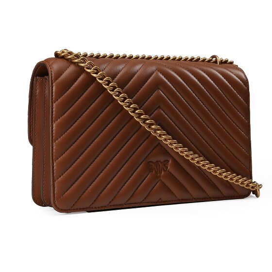 PINKO Love One Umhängetasche Leder 26.5 cm