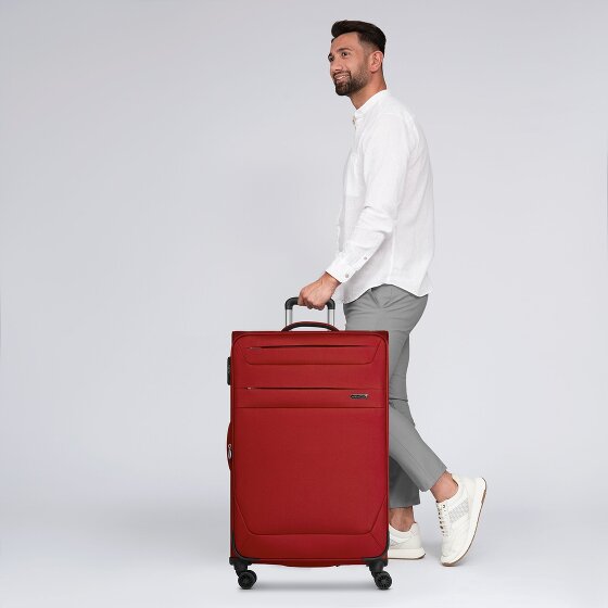 Worldpack Chicago 4 Rollen Trolley L 78 cm mit Dehnfalte