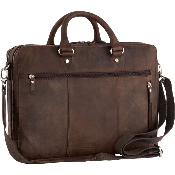 Leonhard Heyden Salisbury Aktentasche Leder 40 cm Laptopfach