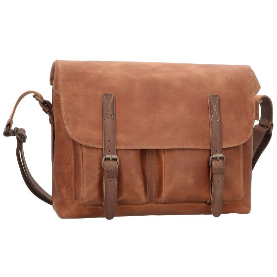 aunts & uncles Good Old Friends Bro Messenger Leder 39 cm Laptopfach