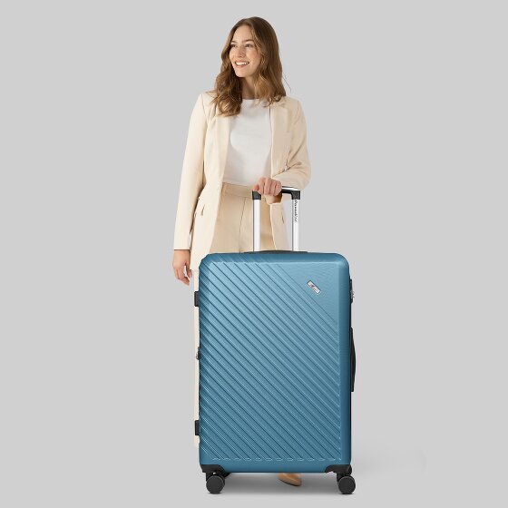 Check.In Paradise 2.0 4 Rollen Trolley L 78 cm mit Dehnfalte