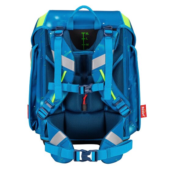 Scout Genius Schulranzen-Set 4-teilig
