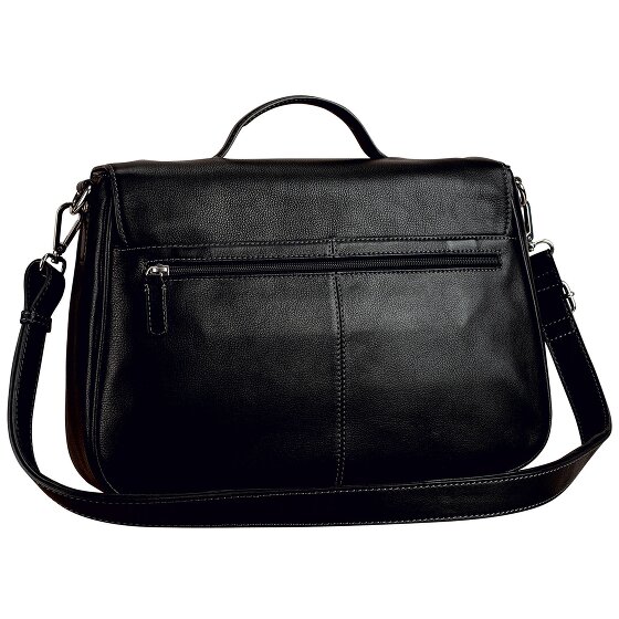 Leonhard Heyden Nizza Aktentasche Leder 39 cm Laptopfach