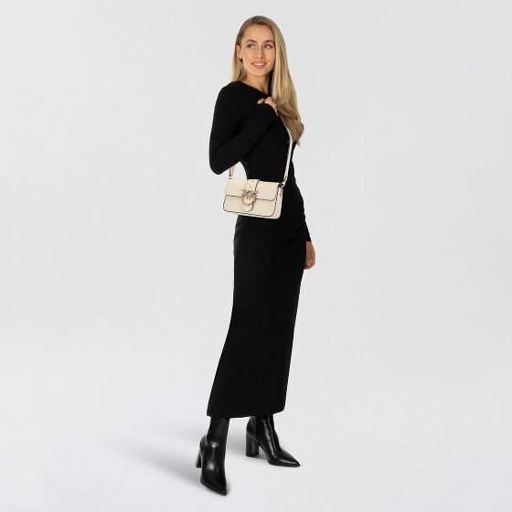 PINKO Love One Umhängetasche Leder 22 cm