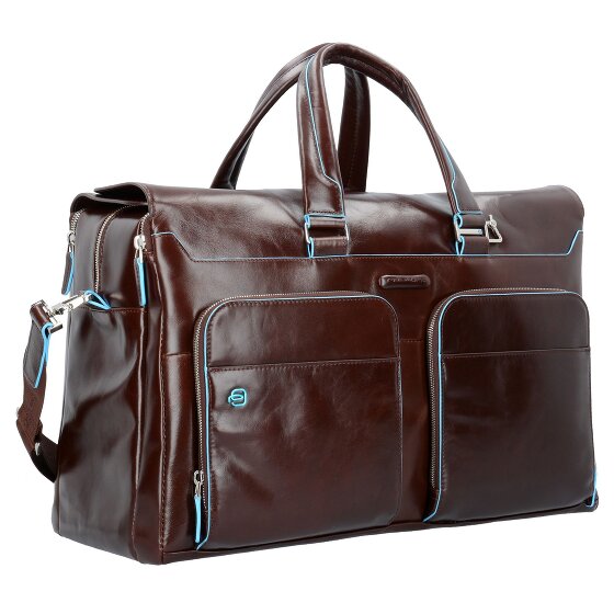 Piquadro Blue Square Weekender Reisetasche Leder 47 cm Laptopfach