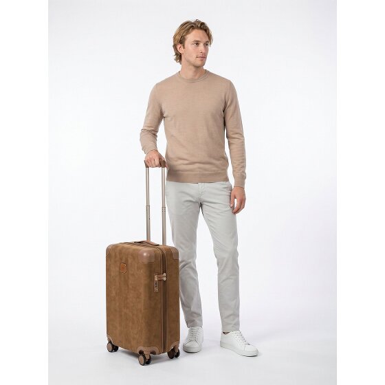 Bric's Life 4 Rollen Kabinentrolley S 55 cm mit Dehnfalte