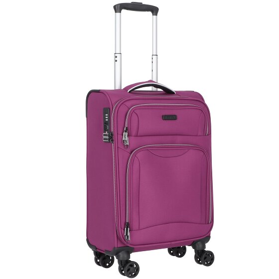 d&n Travel Line 9204 4 Rollen Kabinentrolley 55 cm