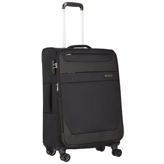 Worldpack Dublin 4 Rollen Kofferset 3-teilig mit Dehnfalte