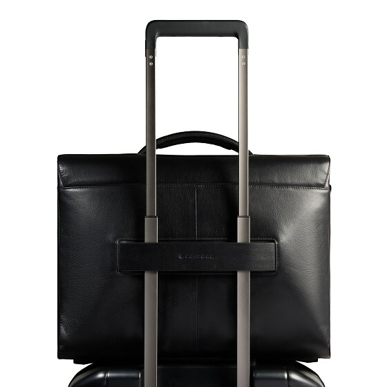 Piquadro Philip Aktentaschen Messenger Leder 42 cm Laptopfach