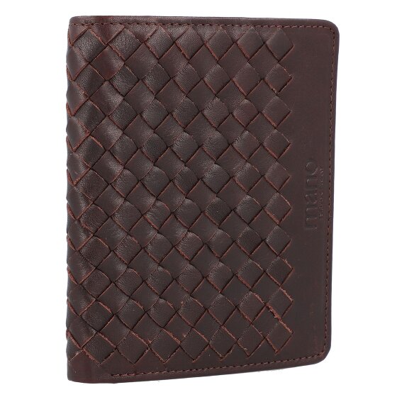 mano Don Luca Geldbörse Leder 10 cm