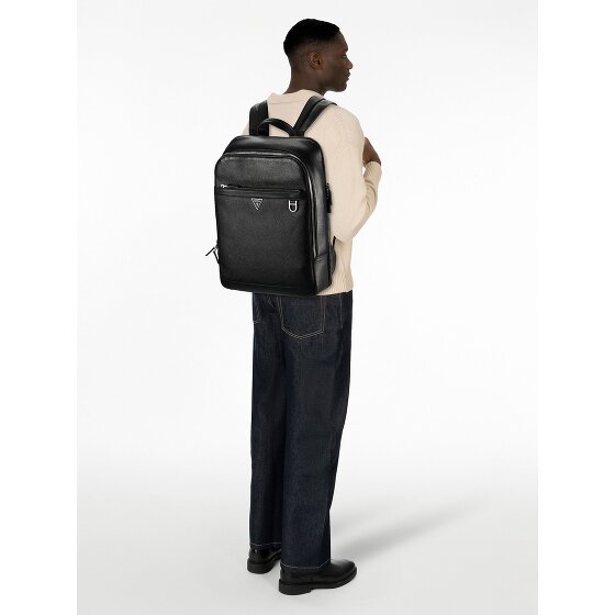 Guess Monaco Daypack Leder 41 cm Laptopfach