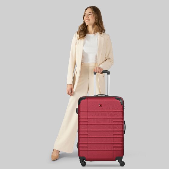 Wenger Amplar Evo 4 Rollen Trolley M 65 cm mit Dehnfalte