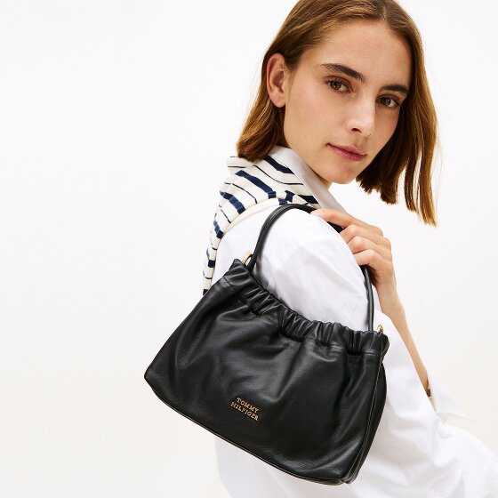 Tommy Hilfiger TH Soft Leather Handtasche Leder 22 cm