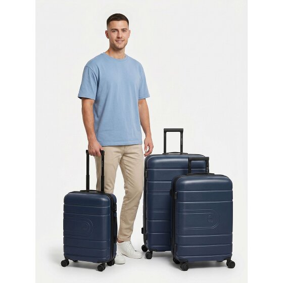 Redolz Essentials 11 4 Rollen Kofferset 3-teilig mit Dehnfalte